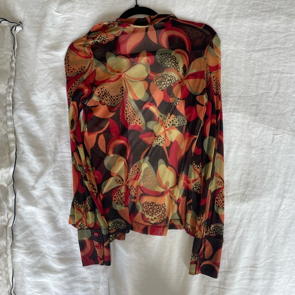 Y2K Vintage MEXX mesh top - Picture 2 of 3